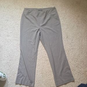 Women's Taupe Stretch Pants